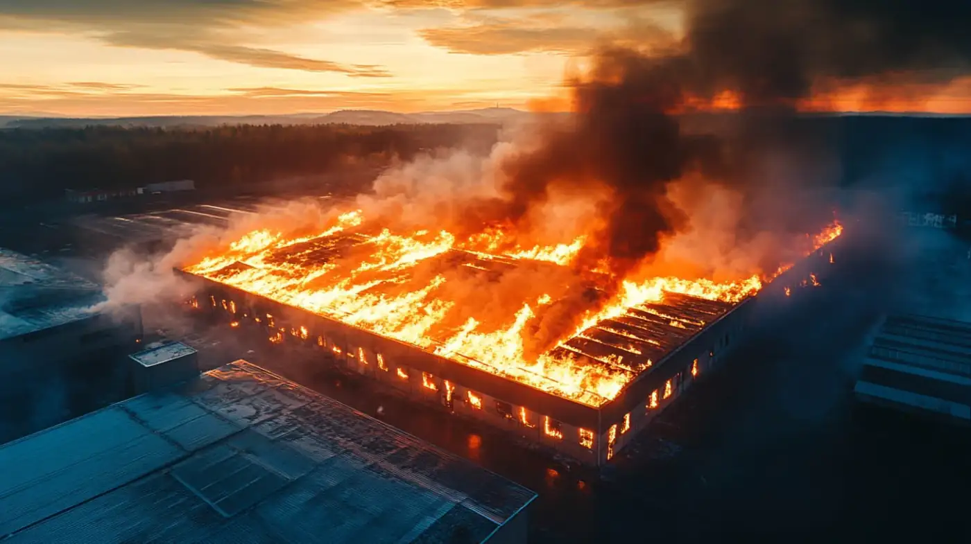 Fire Damage Roof Repair