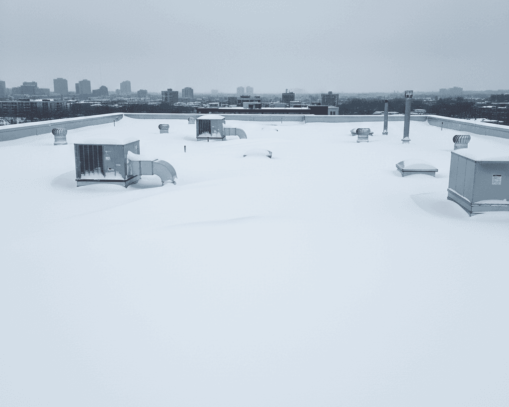 Freeze Damage Roof Repair for Columbus Commercial Buildings