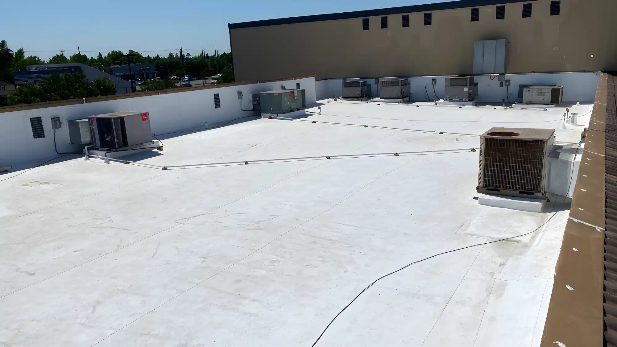 Hail Damage Roof Repair for Columbus Commercial Buildings