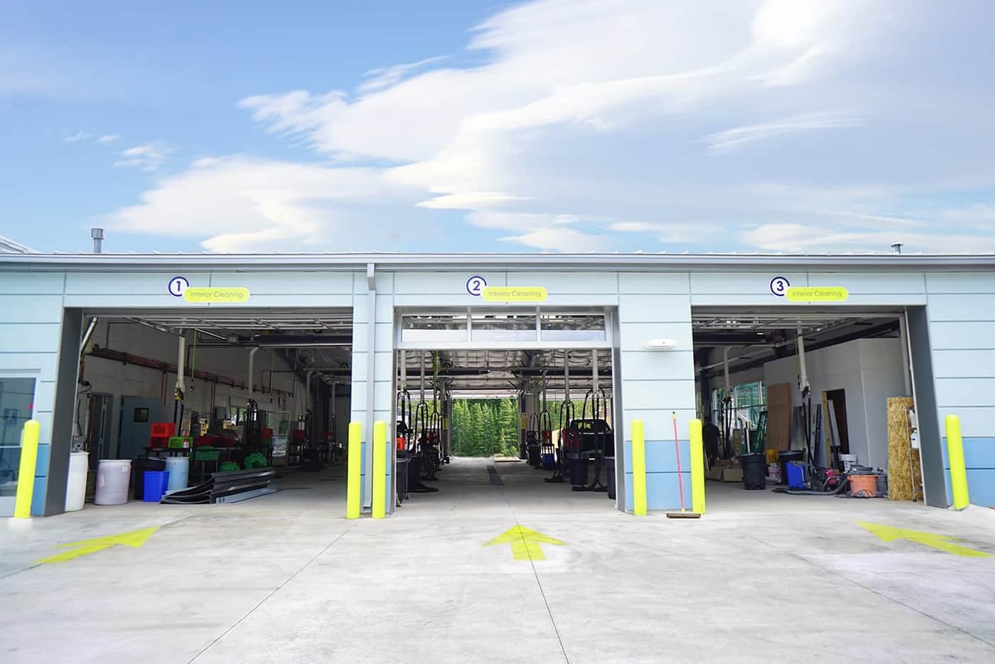 Car Wash Facility Roofing