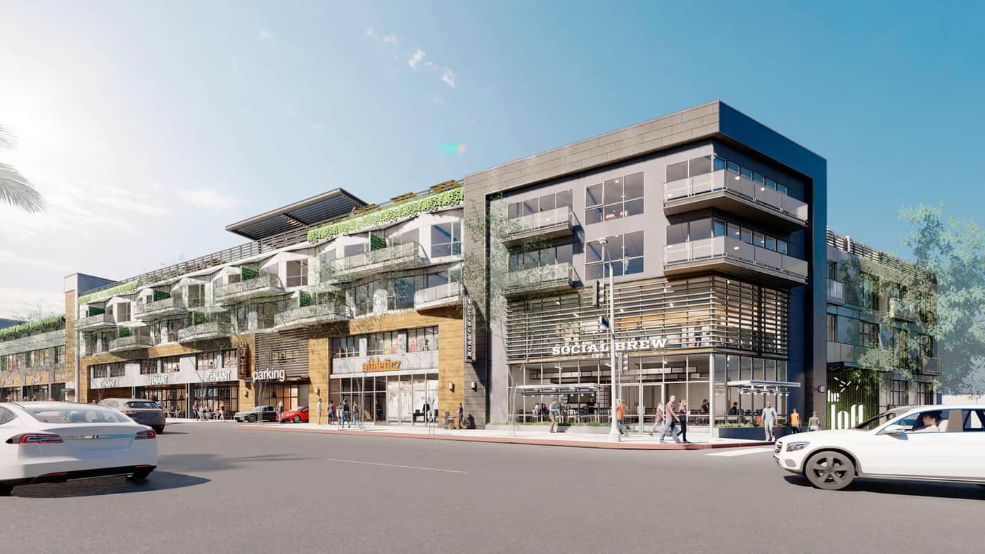 Mixed-Use Development Roofing